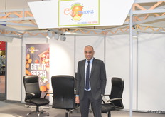 Moataz El Sheikh from Egy Onions. As its name clearly states, the company supplies onions from Egypt.