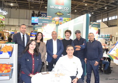 Jebha Youssef, president of Vita Souss, and the company's team at Fruit Logistica. This Moroccan company grows and exports berries, citrus, early vegetables and broccoli among other products, to the EU, North America, Africa and GCC countries.