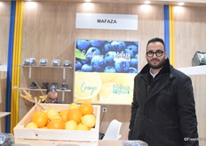 Saleh Hegazy from Mafaza, one the few blueberry exporters in Egypt.