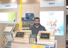 Maged Bassily, business development manager of the Egyptian company Miret. The company sources and exports garlic, spring onions, beans, peas and guavas to the EU and the UK.