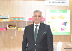 Amgad Nessem, export manager of El Teriak Farms. The exports reports that global markets "simply chose to skip Egyptian Navel oranges this season," however he reports a high demand for Valencia oranges.