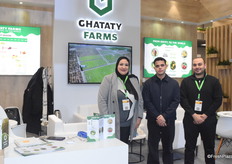 Hiba El Madawey, Mamdouh Mohamed and Mohamed Ghataty from Ghataty Farms, Egypt.