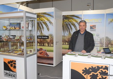 Moncef Chebbi, sales director of Horchani Dattes, the only Tunisian company at Fruit Logistica 2026.
