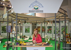 Albena Zhilekova from the Bulgarian Greenhouse Growers’ Association. The Association has 130 members across the country and focuses on vegetables.