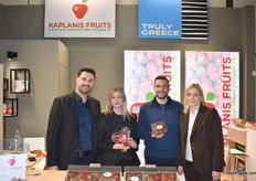 The team of the Greek company Kaplanis Fruits. Their specialty is strawberries, for which they held discussions with customers from Central and Eastern Europe.