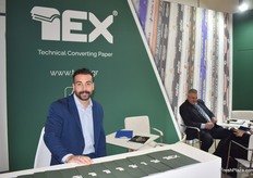 Ioannis Panagiotakopoulos from the Greek company TEX. Quality paper corners for firm packaging solutions.