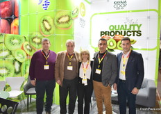 The team of the Greek cooperative Kavala Coop. Boerica kiwifruit is the new addition to their selection with growing volumes.