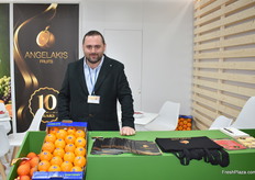 Angelos Angelakis from the citrus company Angelakis Fruits. Lane Late oranges are currently the company’s main focus.