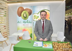 Giorgos Tzounopoulos from the Agricultural Cooperative of Meliki, which has been placing increasing emphasis on kiwifruit in recent years.
