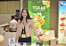 Stefania Toka from TokAS Olymp Fruits, with strong activity in kiwifruit trading.