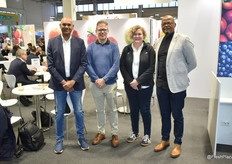 Lucien Jansen from PPECB, Paul Hardman from CGA, Denene Erasmus from Sati and Boitshoko Ntshabele from CGA