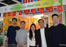 Viet Tropical Fruit had a whole range of Vietnamese fruit on offer.