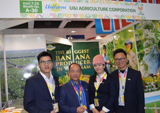 Unifarm was promoting their Vietnamese bananas.