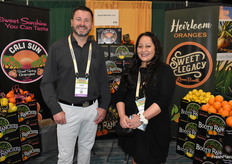 Aaron Miller and Tracy Jones with Booth Ranches.