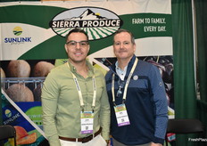 John Carapella Jr. and Mike Schiappa with Sierra Produce.