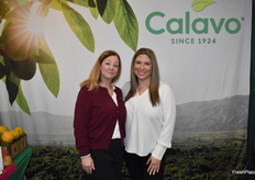 Melissa Brucker and Anna Kirsch with Calavo Growers.