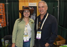 Marcela Jacques and Eddie Caram with New Limeco.
