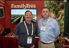Chad Snapp and Doug Ensz with Family Tree Farms.