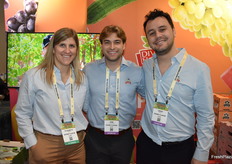 Elizabeth Smart, Sam Richardson, and David Reyes with Divine Flavor.