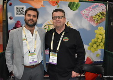 Eloy Suarez and Dale Prinz with Fresh Farms.