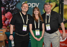 Jim Leach, Moriah Lingenfelter, and John Patrick with Oppy.