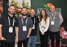 Joel Yeary, Prescott Leyba, Jesse Silver, Samantha Hough, and Justin Coffey with Kings River Packing.