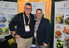 Ron Van Heerden and Eric Jones with Capespan North America.