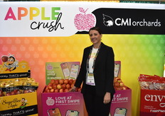 Rochelle Bohm with CMI Orchards promotes Apple Crush, matching consumers with their favorite apple.