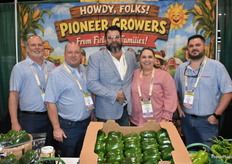 The team of Pioneer Growers won 2nd place in the booth decoration contest.
