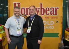 Ryan Callahan and Brad Hansman with Honeybear Brands.