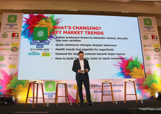 John Hey of Fruitnet Asia sets the tone with trends and milestones crossed by internationally traded crops from India, like grapes, bananas, mangoes, pomegranates, kiwifruit and citrus.