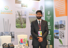 Mohammed Yawar represents Fruitmaster Orchards and Suri Agro Fresh at the event.