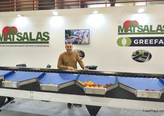 Antonis Margaritopoulos from Matsalas, one of the most well-known Greek companies providing sorting and packaging solutions for fruits and vegetables.
