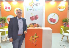 Jiannis Papageorgopoulos from Tasty Fruit. The company guarantees Greek fresh fruits and vegetables in large quantities and high quality.