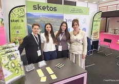 The Sketos Kiwi team attended Freskon aiming to develop its commercial activities in kiwis.