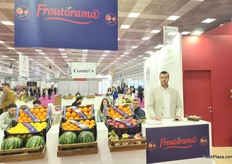 Lefteris Kolovos from Froutorama-Froutoasi. Citrus fruits, watermelons and apples were among the products discussed in business meetings by the company.