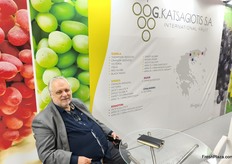 Giorgos Katsagiotis of G. Katsagiotis S.A., one of the companies with the greatest strength in Greek grapes and significant investments in many innovative varieties.