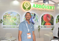 Younes Kharbouch from Arbovert, Moroccan nursery. Younes reports growing demand from Spanish growers for Moroccan carob plants.