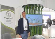 Moulay Boubker Bouhlal from Polyversal, Moroccan company manufacturing agricultural materials. Bouhlal reports stagnating demand for greenhouse plastic in some regions due to high prices.