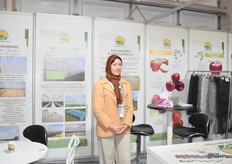 Fatima Zahra Dghoughi from the Moroccan greenhouse builder Agro Styles Vert.