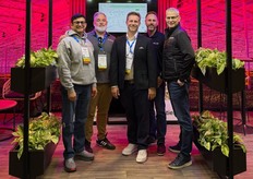 Abhay Thosar, Graeme Montrose, Jon Adams, Kassim Tremblay, and Louis Brun with Sollum Technologies.