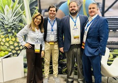 L-R: Ahiby Rodriguez, Scott Dimartini, Justin Heffernan and Jack Howell of Fyffes North America.