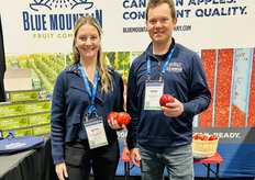 Gitty Eagles and Gerbe Botden of Blue Mountain Fruit Company Inc.