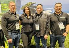 L-R: Jacob Dobler, Claire Cagnacci, Manny Diaz and Richard Diaz of Field Fresh Farms, LLC.