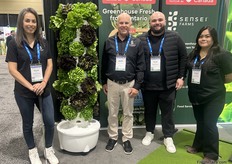 L-R: Nicole Gallo, David Roemer and Peter Hatzis of Sensei Farms.