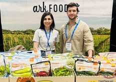 Lindsay Belfatto and Hunter Camps of Ark Foods.
