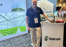 Vincent Douville of Harnois Greenhouses.