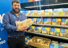 Steven Rotiroti, co-owner of Holburne Mushroom Farm Limited.