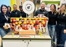 The team from Pure Flavor shows off the brand’s new look.