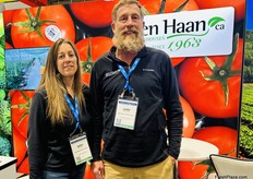 Jodi den Haan and Luke den Haan of den Haan Greenhouses.